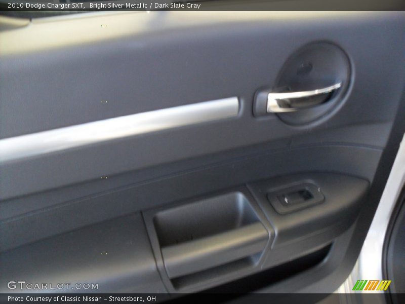 Bright Silver Metallic / Dark Slate Gray 2010 Dodge Charger SXT