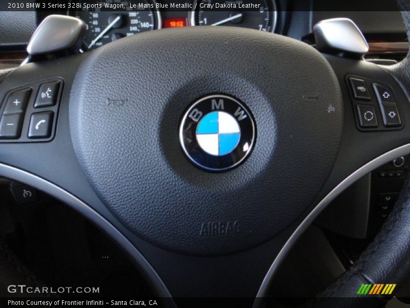Le Mans Blue Metallic / Gray Dakota Leather 2010 BMW 3 Series 328i Sports Wagon