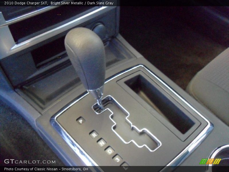 Bright Silver Metallic / Dark Slate Gray 2010 Dodge Charger SXT