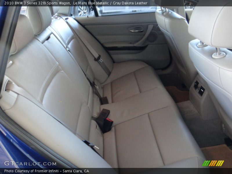 Rear Seat of 2010 3 Series 328i Sports Wagon