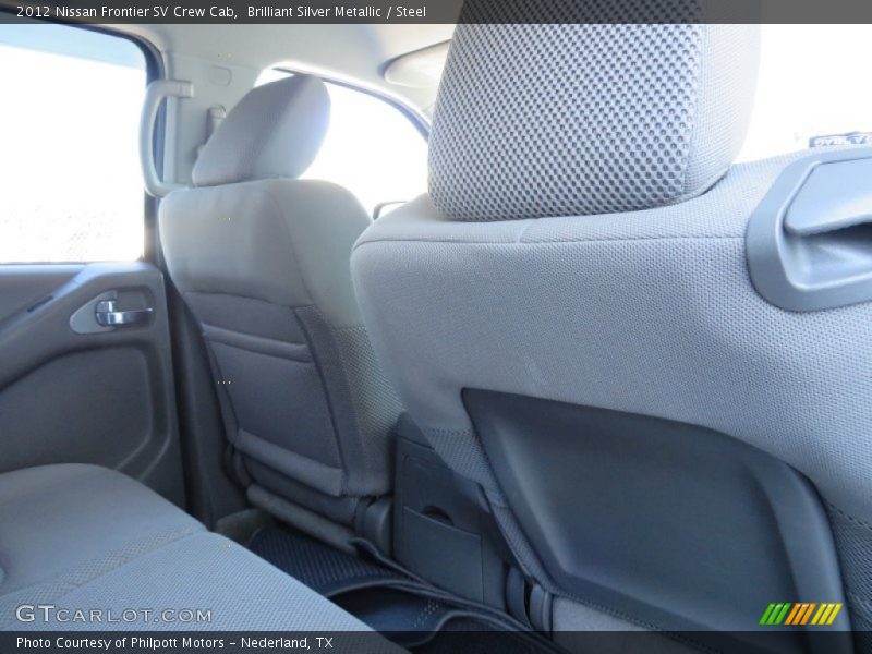 Brilliant Silver Metallic / Steel 2012 Nissan Frontier SV Crew Cab
