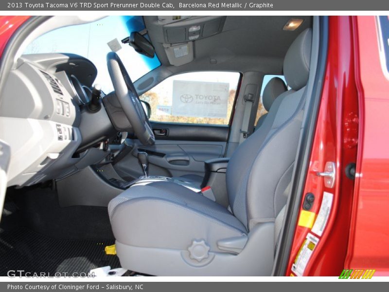 Barcelona Red Metallic / Graphite 2013 Toyota Tacoma V6 TRD Sport Prerunner Double Cab