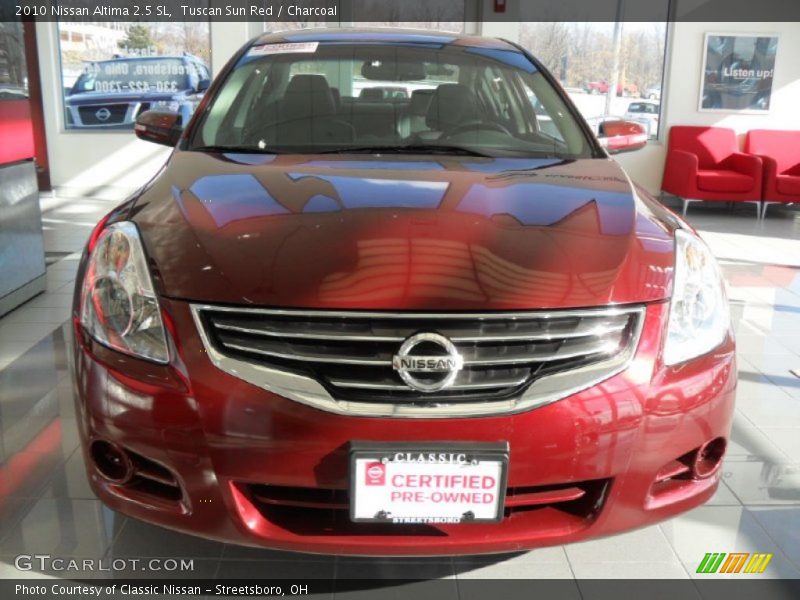 Tuscan Sun Red / Charcoal 2010 Nissan Altima 2.5 SL