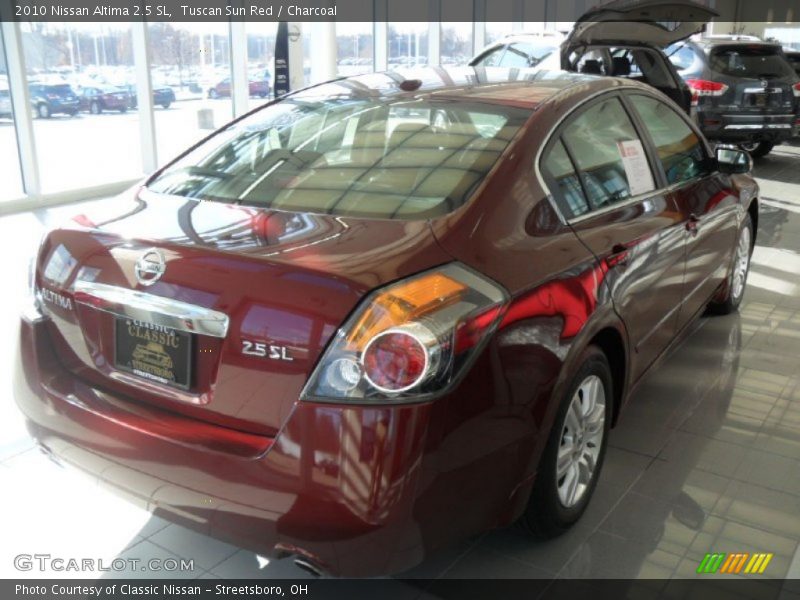 Tuscan Sun Red / Charcoal 2010 Nissan Altima 2.5 SL