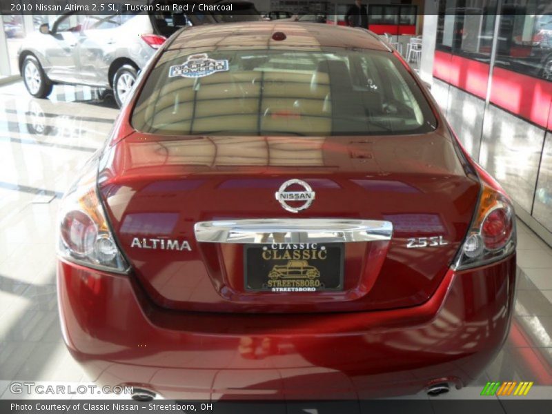 Tuscan Sun Red / Charcoal 2010 Nissan Altima 2.5 SL