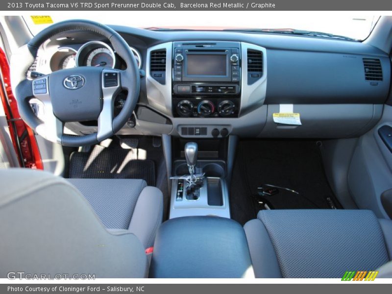 Barcelona Red Metallic / Graphite 2013 Toyota Tacoma V6 TRD Sport Prerunner Double Cab