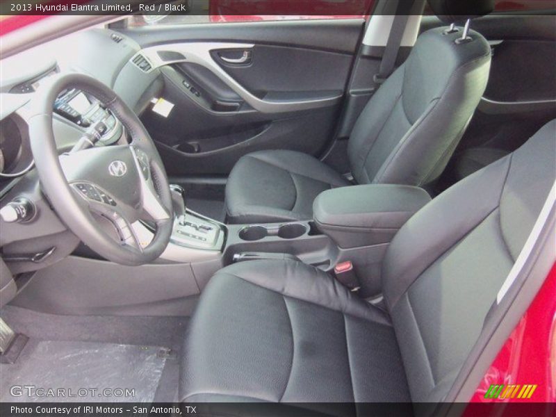 Red / Black 2013 Hyundai Elantra Limited