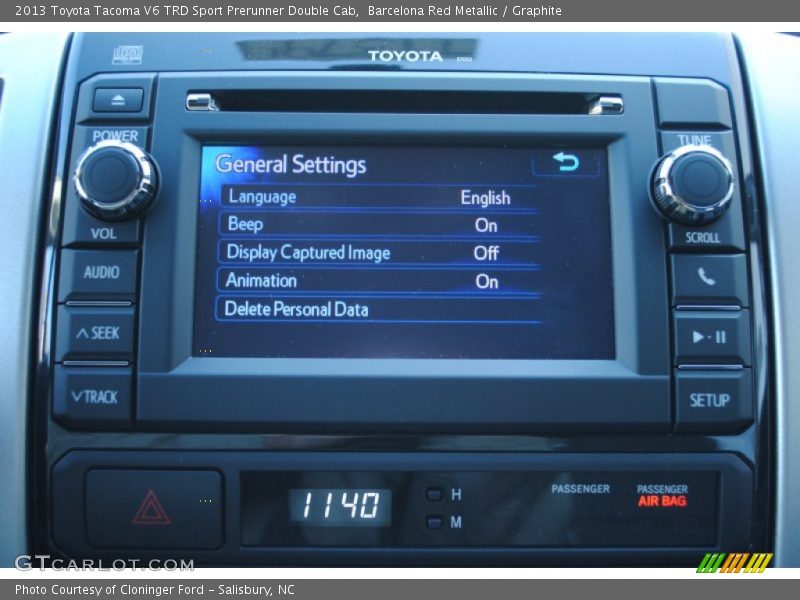 Barcelona Red Metallic / Graphite 2013 Toyota Tacoma V6 TRD Sport Prerunner Double Cab