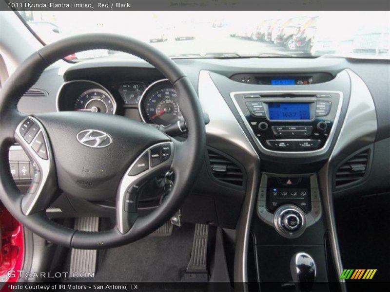 Red / Black 2013 Hyundai Elantra Limited