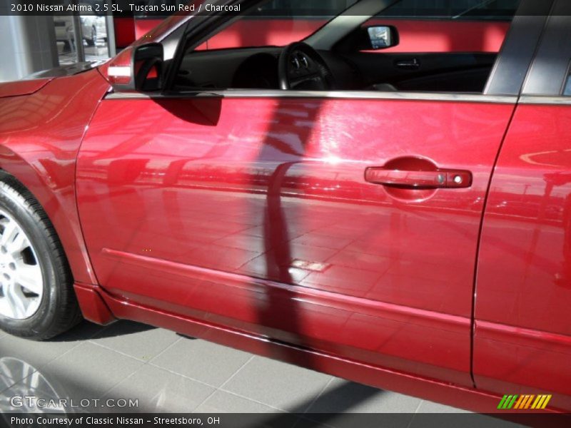 Tuscan Sun Red / Charcoal 2010 Nissan Altima 2.5 SL