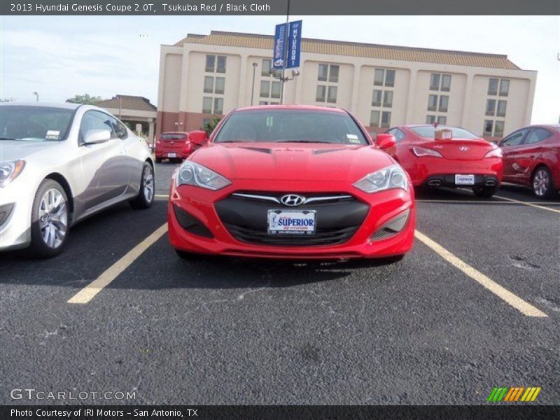 Tsukuba Red / Black Cloth 2013 Hyundai Genesis Coupe 2.0T