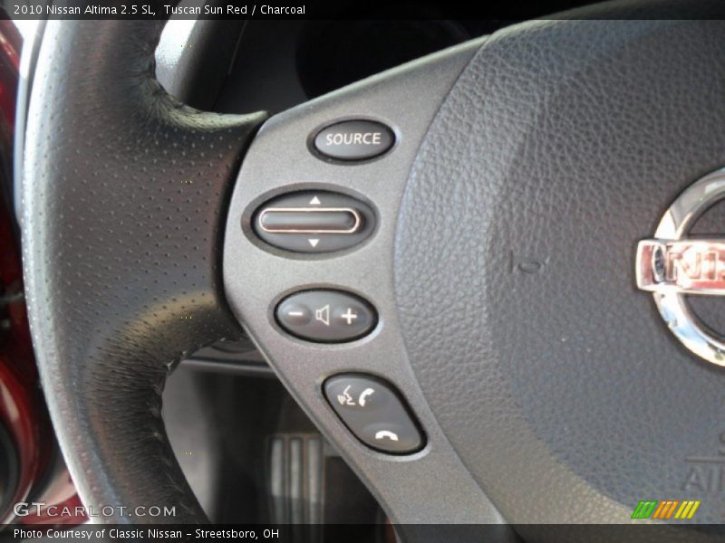 Tuscan Sun Red / Charcoal 2010 Nissan Altima 2.5 SL