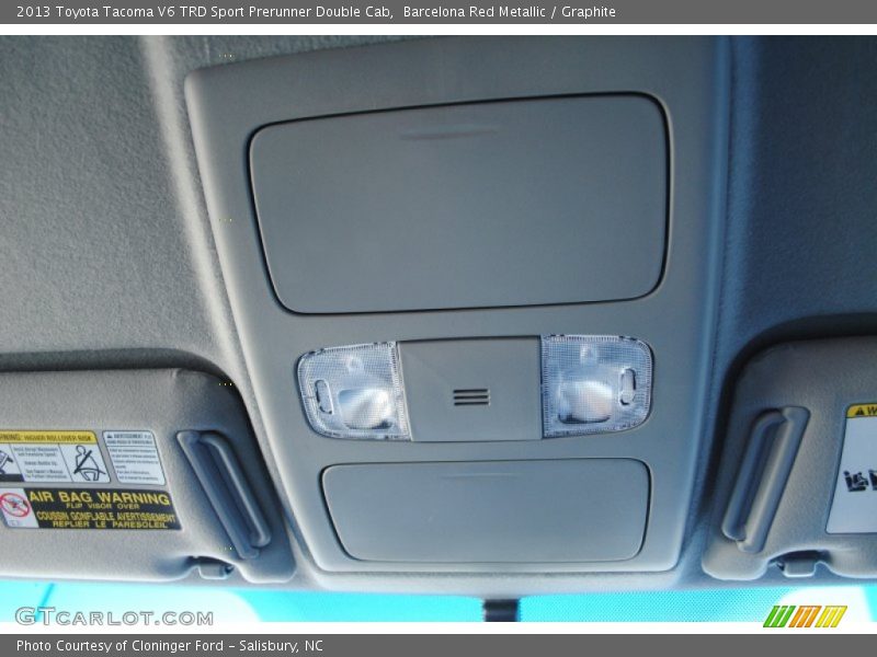 Barcelona Red Metallic / Graphite 2013 Toyota Tacoma V6 TRD Sport Prerunner Double Cab