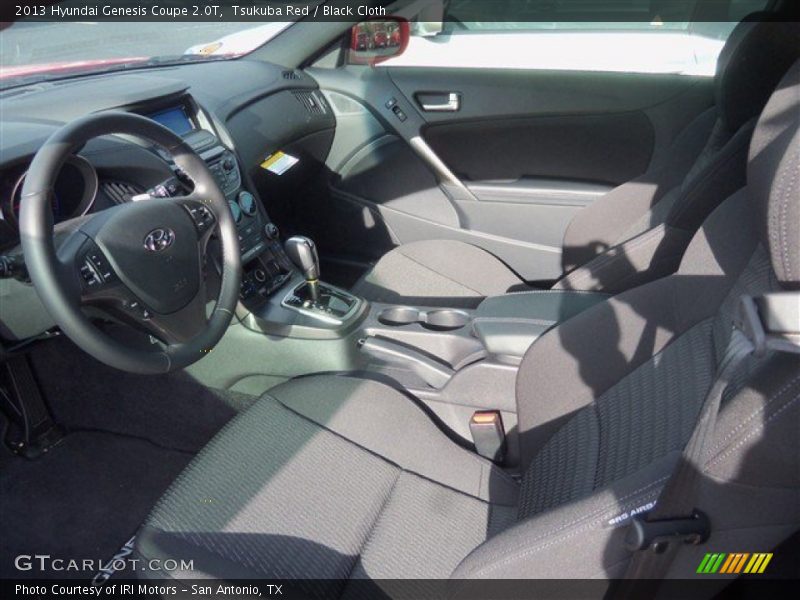 Tsukuba Red / Black Cloth 2013 Hyundai Genesis Coupe 2.0T