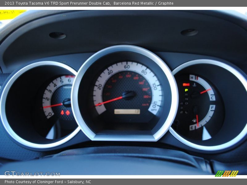 Barcelona Red Metallic / Graphite 2013 Toyota Tacoma V6 TRD Sport Prerunner Double Cab