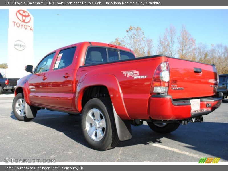 Barcelona Red Metallic / Graphite 2013 Toyota Tacoma V6 TRD Sport Prerunner Double Cab