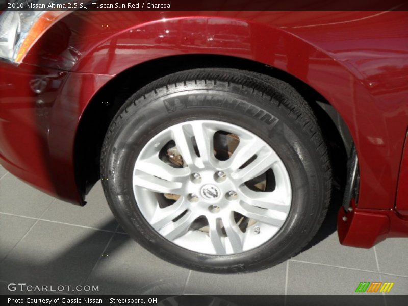Tuscan Sun Red / Charcoal 2010 Nissan Altima 2.5 SL