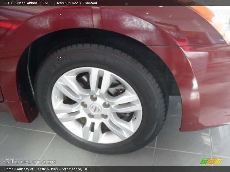 Tuscan Sun Red / Charcoal 2010 Nissan Altima 2.5 SL