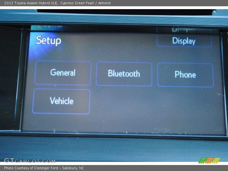 Cypress Green Pearl / Almond 2013 Toyota Avalon Hybrid XLE