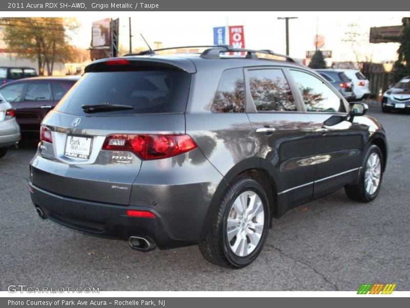Grigio Metallic / Taupe 2011 Acura RDX SH-AWD