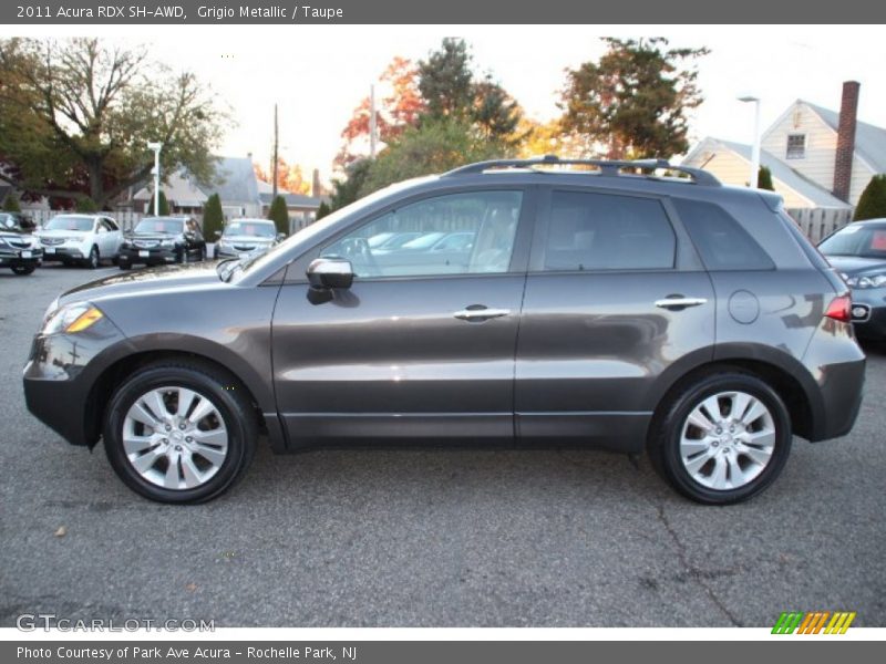 Grigio Metallic / Taupe 2011 Acura RDX SH-AWD