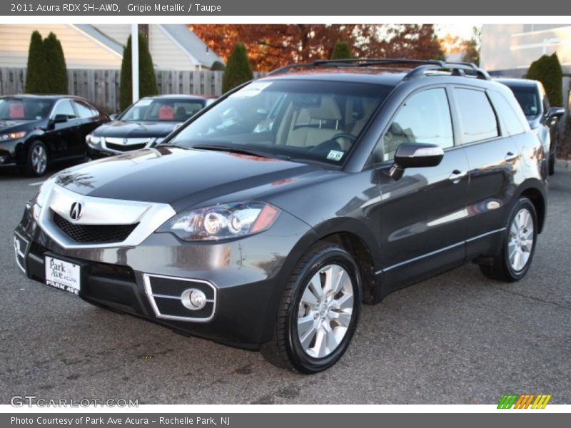 Grigio Metallic / Taupe 2011 Acura RDX SH-AWD