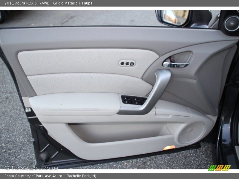 Grigio Metallic / Taupe 2011 Acura RDX SH-AWD