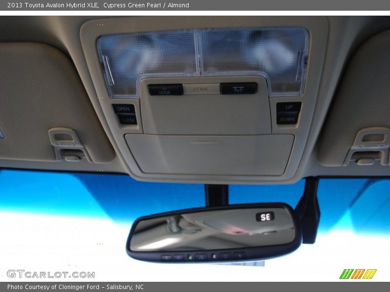 Cypress Green Pearl / Almond 2013 Toyota Avalon Hybrid XLE