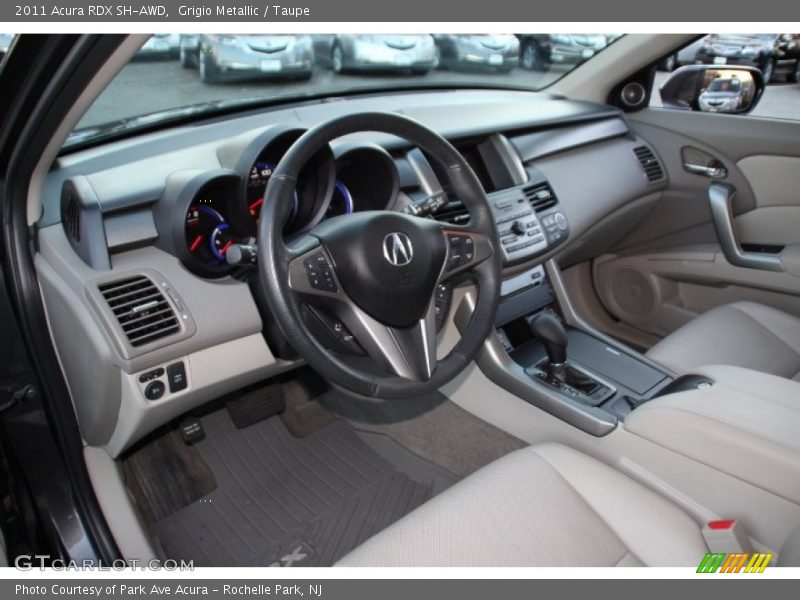 Grigio Metallic / Taupe 2011 Acura RDX SH-AWD