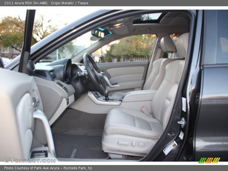 Grigio Metallic / Taupe 2011 Acura RDX SH-AWD