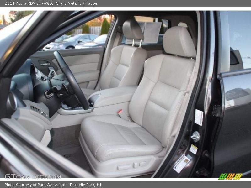 Grigio Metallic / Taupe 2011 Acura RDX SH-AWD