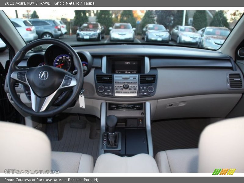 Grigio Metallic / Taupe 2011 Acura RDX SH-AWD