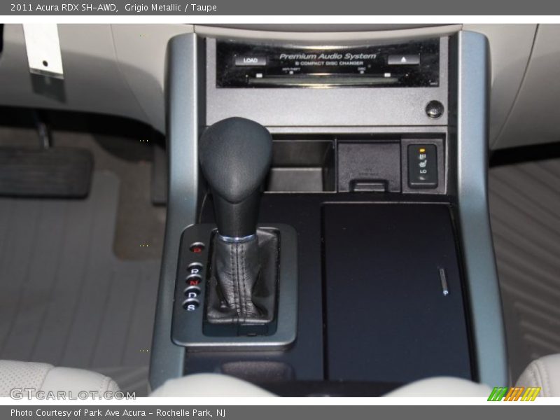 Grigio Metallic / Taupe 2011 Acura RDX SH-AWD