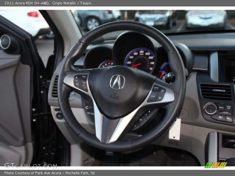 Grigio Metallic / Taupe 2011 Acura RDX SH-AWD
