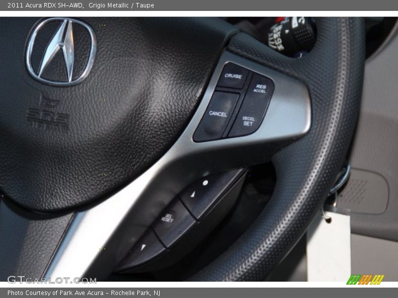 Grigio Metallic / Taupe 2011 Acura RDX SH-AWD