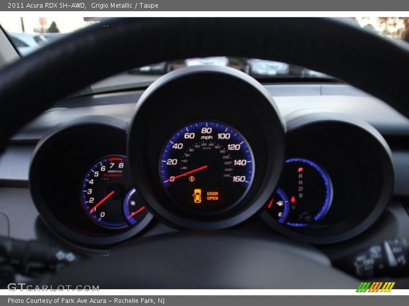 Grigio Metallic / Taupe 2011 Acura RDX SH-AWD
