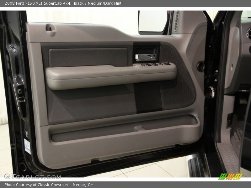 Black / Medium/Dark Flint 2008 Ford F150 XLT SuperCab 4x4