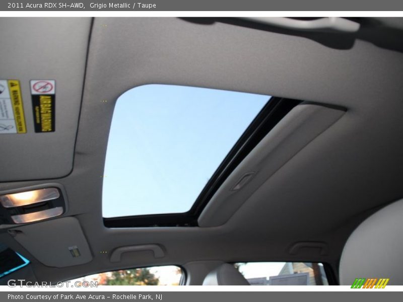 Grigio Metallic / Taupe 2011 Acura RDX SH-AWD