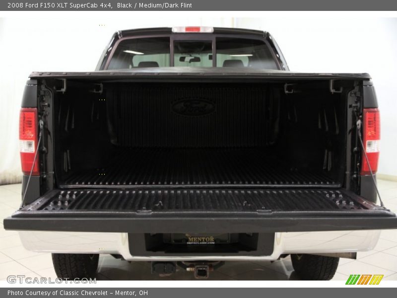 Black / Medium/Dark Flint 2008 Ford F150 XLT SuperCab 4x4