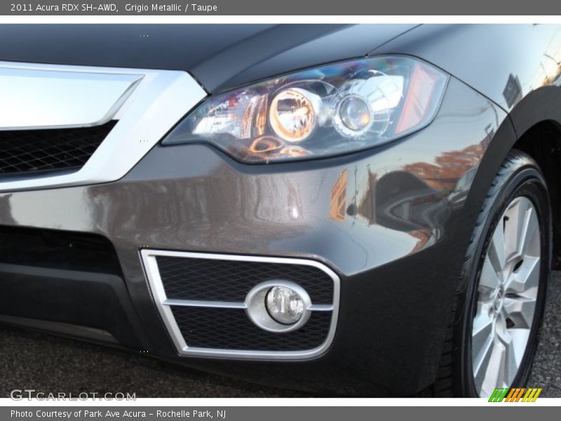 Grigio Metallic / Taupe 2011 Acura RDX SH-AWD