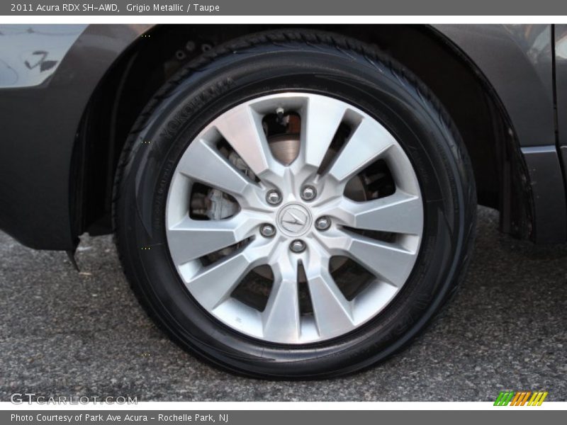 Grigio Metallic / Taupe 2011 Acura RDX SH-AWD