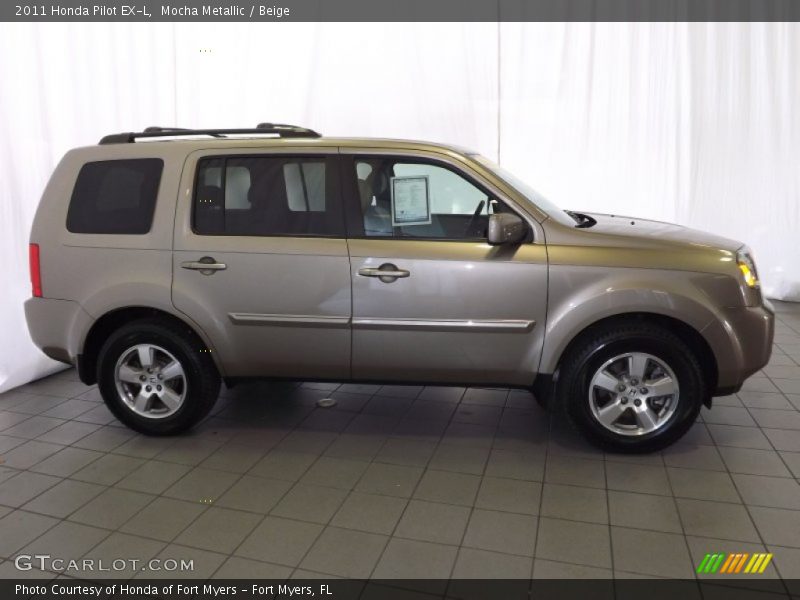 Mocha Metallic / Beige 2011 Honda Pilot EX-L