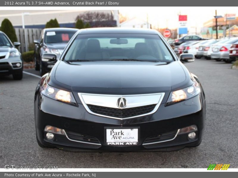 Crystal Black Pearl / Ebony 2012 Acura TL 3.7 SH-AWD Advance