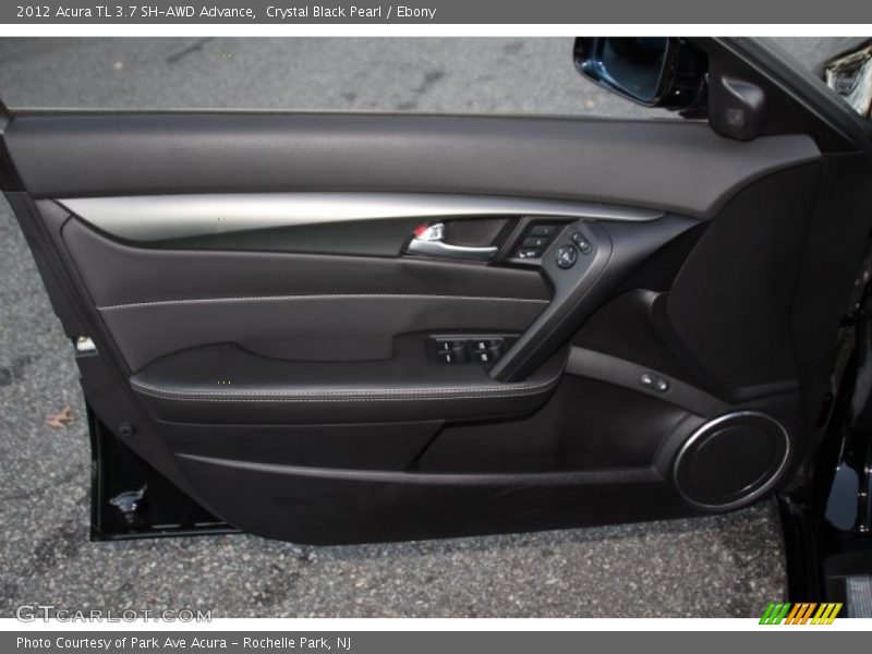 Crystal Black Pearl / Ebony 2012 Acura TL 3.7 SH-AWD Advance
