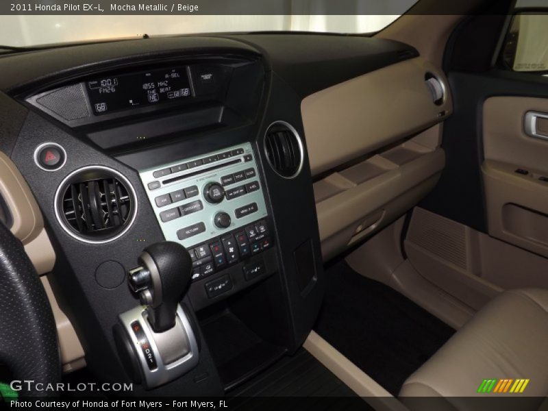 Mocha Metallic / Beige 2011 Honda Pilot EX-L