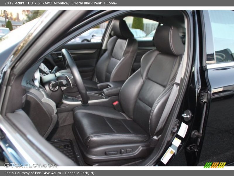 Crystal Black Pearl / Ebony 2012 Acura TL 3.7 SH-AWD Advance