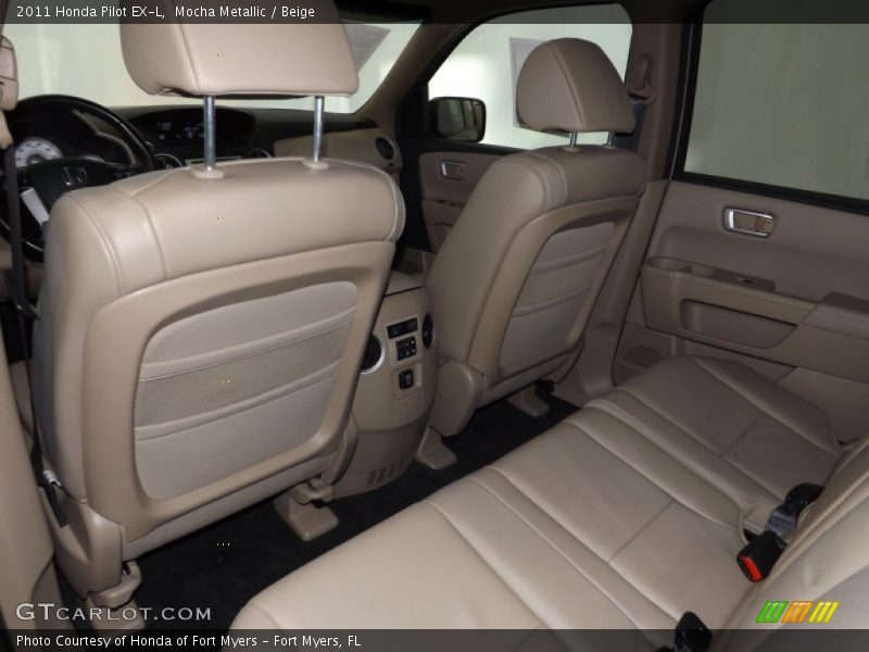 Mocha Metallic / Beige 2011 Honda Pilot EX-L