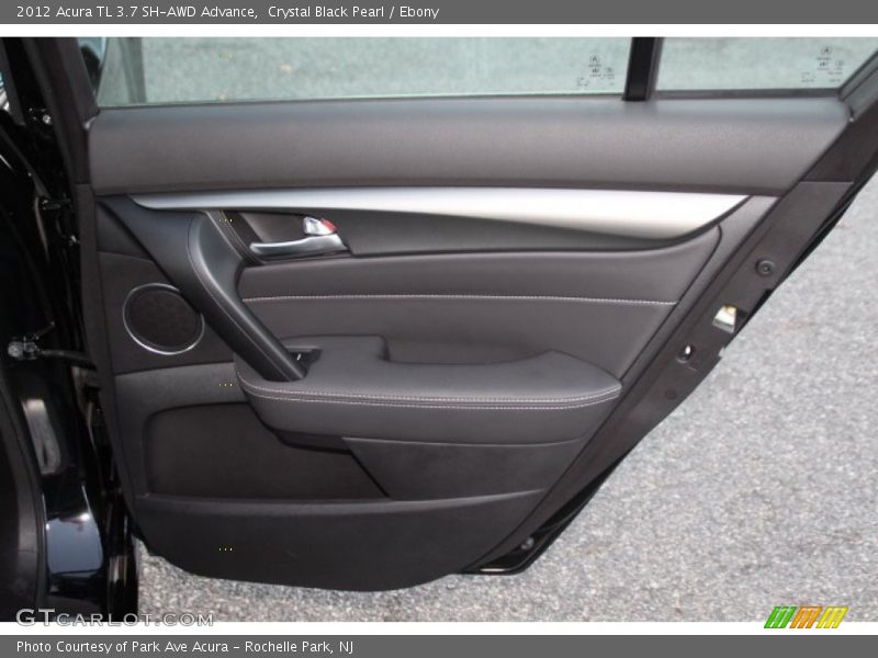 Crystal Black Pearl / Ebony 2012 Acura TL 3.7 SH-AWD Advance
