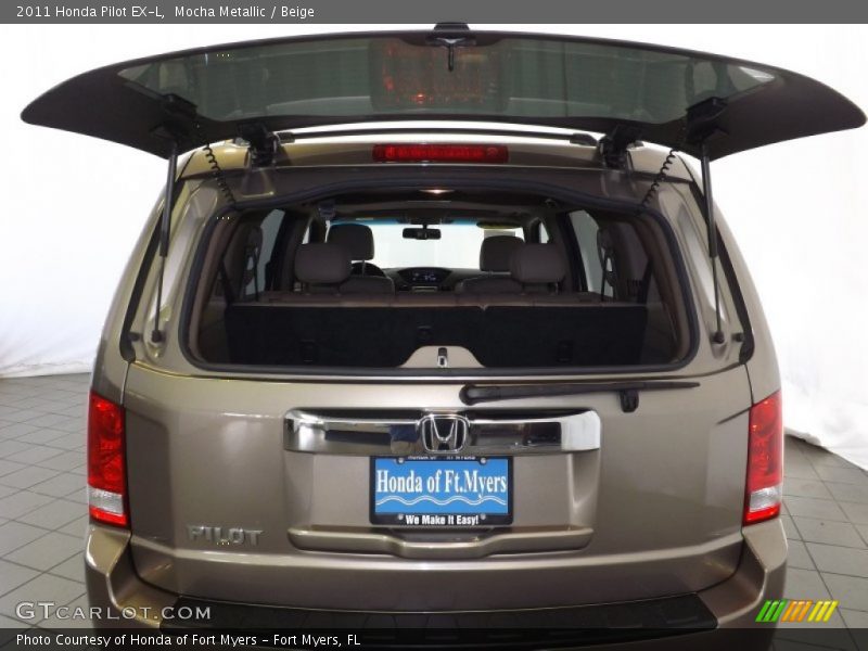 Mocha Metallic / Beige 2011 Honda Pilot EX-L