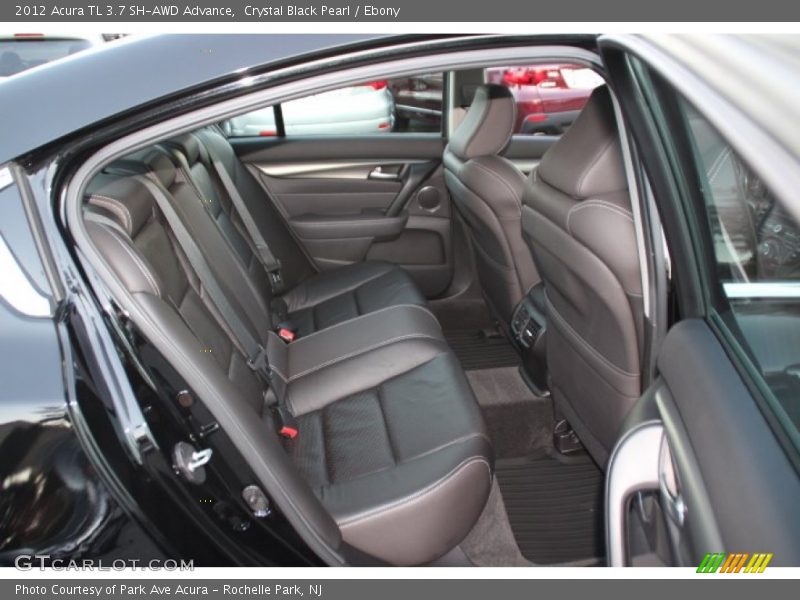 Crystal Black Pearl / Ebony 2012 Acura TL 3.7 SH-AWD Advance